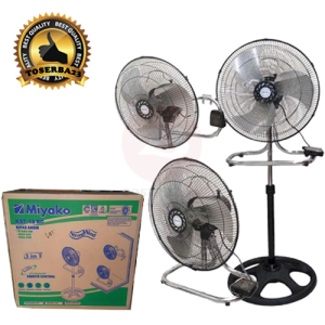 Kipas Angin Miyako Stainless 18 RC @2 Bj