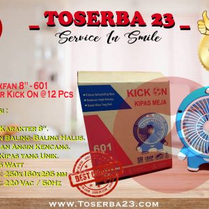 Boxfan 8" - 601 Karakter Kick On @12 Pcs
